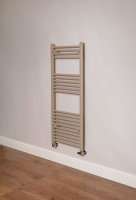 DQ Heating Essential 500 x 800mm Ladder Rail with Essential Element - Stone Texture