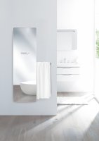 Zehnder Studio Collection Electric Deseo Verso Towel Warmer 1500 x 475mm - Mirror