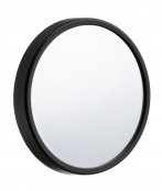 Smedbo Outline Lite 130mm Make-up Mirror with Suction Cups - Black