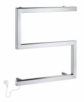 Smedbo Dry 500 x 525mm S-Shaped Towel Warmer - Polished Stainless Steel