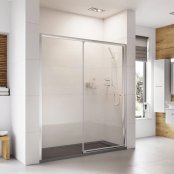 Roman Showers Haven Level Access Sliding Shower Door - 1700mm Wide - Right Handed