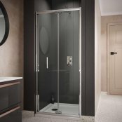 Sommer 6 900mm Bi-Fold Door Shower Enclosure