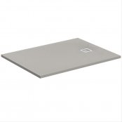 Ideal Standard Grey Concrete Ultraflat S 1000 x 700mm Rectangular Shower Tray