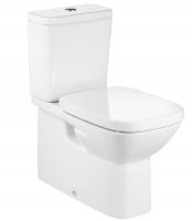 Roca Debba Close-Coupled Back to Wall Toilet with Dual Outlet