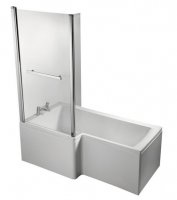 Ideal Standard Concept Space 150cm Square Shower Bath