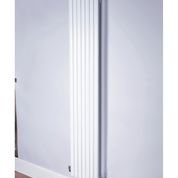 DQ Heating Cove 1500 x 413mm Vertical Single Column White Radiator