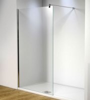 Kudos Ultimate 2 400mm Wetroom Panel (8mm Glass Chrome)