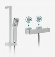 Vado Te' Exposed Thermostatic Shower Package