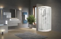 Novellini New Holiday R90 Standard Quadrant Shower Enclosure