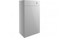 Purity Collection Aurora 500mm Toilet Unit - Light Grey Gloss