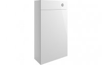 Purity Collection Valento 500mm Slim Toilet Unit - White Gloss