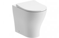 Purity Collection Blossom Rimless Back To Wall Toilet & Soft Close Seat