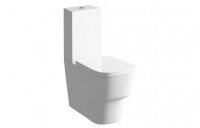 Purity Collection Calm Close Coupled Toilet & Soft Close Seat