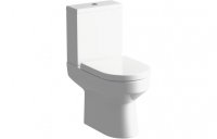 Purity Collection Evergreen Close Coupled Open Back Toilet & Soft Close Seat