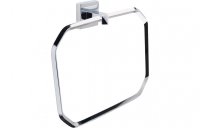 Purity Collection Vito Towel Ring - Chrome