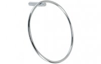 Purity Collection Martino Towel Ring - Chrome