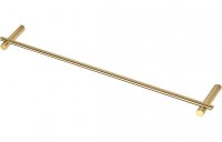 Purity Collection Martino 45cm Towel Rail - Brushed Brass