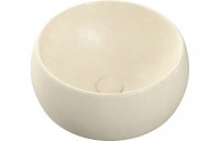 Purity Collection Serene 400mm Ceramic Washbowl - Stone Effect