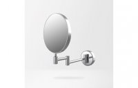 Purity Collection Anzu Round Cosmetic Mirror - Chrome