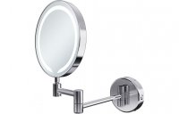 Purity Collection Hikari Round LED Cosmetic Mirror - Chrome