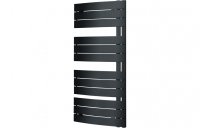 Purity Collection Quadro Curved Panel Ladder Radiator 550 x 1080mm - Anthracite