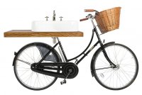 Arcade Pashley Bicycle Washstand with 60cm Basin and Shelf