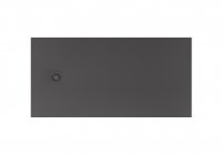 Roca Terran-N 1400x900mm Superslim Shower Tray - Onyx