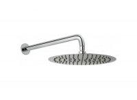 Vado Aquablade 300mm Single Function Round Shower Head and Arm - Stock Clearance