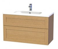 Miller London 100 Vanity unit with 2 drawers