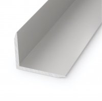 Zest Aluminium External Corner 600mm x 12mm x 14mm For Use with 5mm Panels - Silver