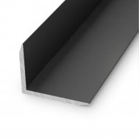 Zest Pvc Internal Corner Trims for Use 1000/10mm Panels - 2400mm x 11mm - Black