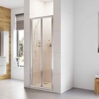 Roman Showers Haven 6mm Bi-Fold Shower Door - 800mm Wide