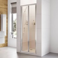 Roman Showers Haven 4mm Bi-Fold Shower Door - 800mm Wide