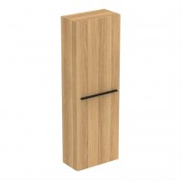 Ideal Standard i.life S 2 Door Compact Half Column Unit in Natural Oak