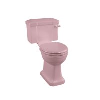Burlington Bespoke Confetti Pink Close Coupled WC Suite with Cistern