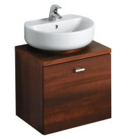 Ideal Standard Concept American Oak 600mm 1 Drawer Vanity Unit - Stock Clearance