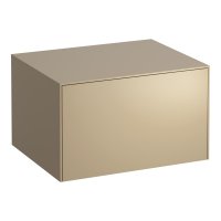 Laufen Sonar 600mm Gold (Lacquered) Drawer Element without Cutout