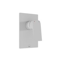 Vado Cameo Concealed 1 Outlet Manual Valve - Matt White