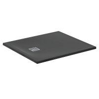 Ideal Standard Ultra Flat S+ 1000 x 900mm Black Rectangular Shower Tray