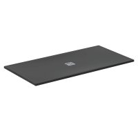 Ideal Standard Ultra Flat S+ 1800 x 900mm Black Rectangular Shower Tray