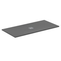 Ideal Standard Ultra Flat S+ 1700 x 800mm Grey Rectangular Shower Tray