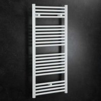 Zehnder Klaro Electric Towel Rail - Electric Simple Immersion 1148 x 500mm - White Ral9016