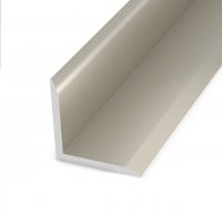 Zest Aluminium Internal Corner 2600mm x 12mm x 12mm For Use with 5mm Panels - Titanium