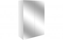 Purity Collection Aurora 500mm Mirrored Unit - White Gloss