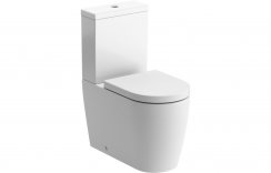 Purity Collection Verdant Close Coupled Fully Shrouded Toilet & Soft Close Seat