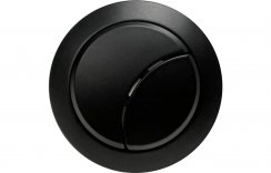 Purity Collection Dual Push Button Cover (Rod) - Matt Black