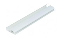 Zest Trims For Use with 10mm Panels - 2700mm Multi Trim - White