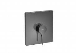 Roca Insignia Built-In Bath Or Shower Mixer With 1 Outlet - Titanium Black