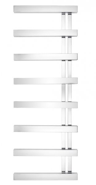 Zehnder Studio Collection Alban Electric Towel Warmer Right Handed 1070 x 500mm - Stainless Steel