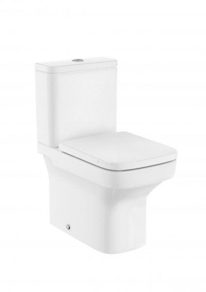 Roca Dama-N Compact Rimless Close Coupled Back to Wall Toilet